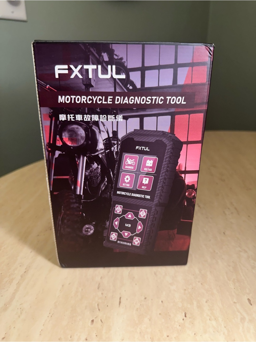 FXTUL Motorcycle Diagnostic Tool OBD2 Scanner Fits for Yamaha Honda Kawasaki